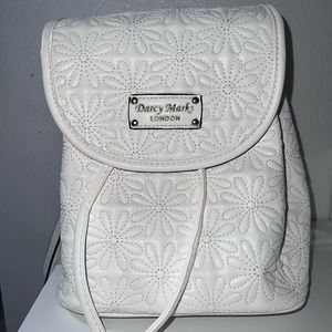 White Darcy Marks London Backpack